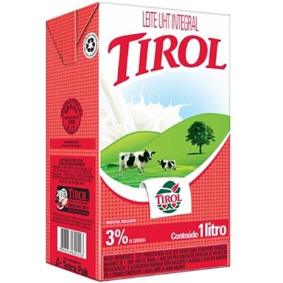 LEITE UHT INTEGRAL TIROL 1L