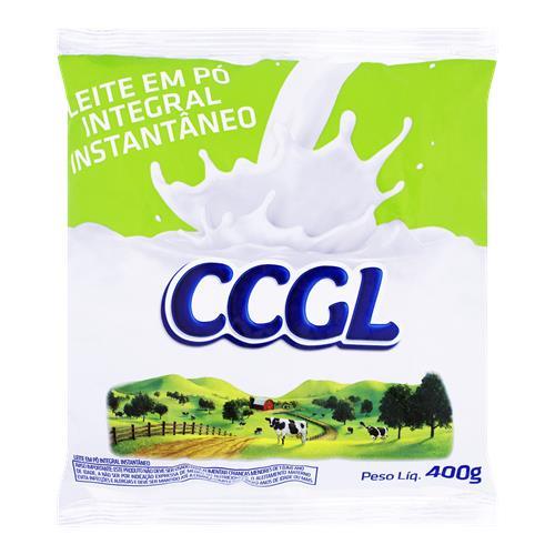 LEITE EM PÓ INTEGRAL INSTANTÂNEO CCGL 400G