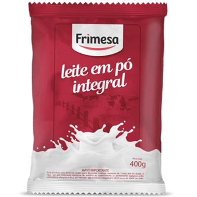 LEITE EM PÓ INTEGRAL FRIMESA 400G 