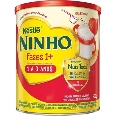 FÓRMULA INFANTIL FASES 1+ NINHO 800G