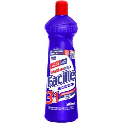 LIMPADOR MULTIUSO TRADICIONAL FACILLE 500ML