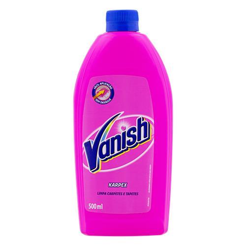 LIMPA CARPETE TAPETE LÍQUIDO VANISH KARPEX 500ML