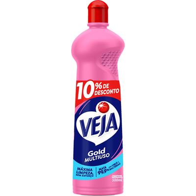 LIMPADOR GOLD MULTIUSO FLORAL VEJA 500ML