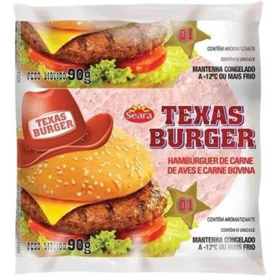 HAMBÚRGUER TEXAS BURGER SEARA 90G