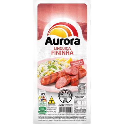 LINGUIÇA FININHA AURORA 220G