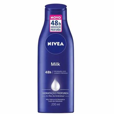 LOÇÃO DEO HIDRATANTE MILK HIDRATAÇÃO NIVEA 200ML