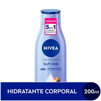 HIDRATANTE DESODORANTE SOFT MILK NIVEA 200ML