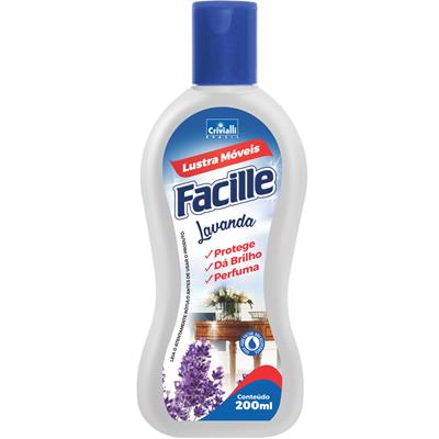 LUSTRA MÓVEIS LAVANDA FACILLE CRIVIALLI 200ML