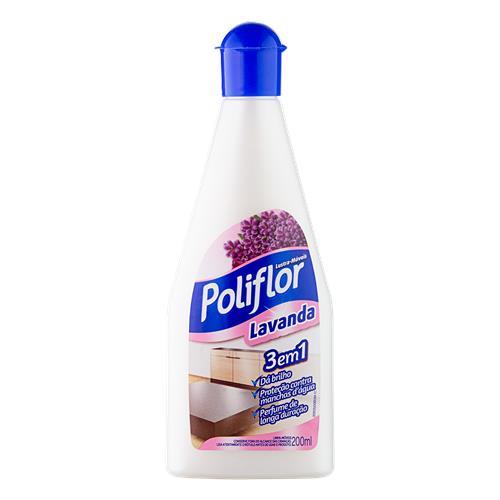 LUSTRA MÓVEIS 3 EM 1 LAVANDA POLIFLOR 200ML