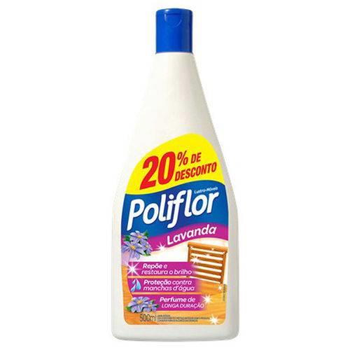 LUSTRA MÓVEIS POLIFLOR LAVANDA 500ML