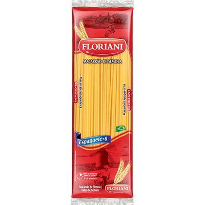 MACARRÃO DE SÊMOLA ESPAGUETE 8 FLORIANI 1KG