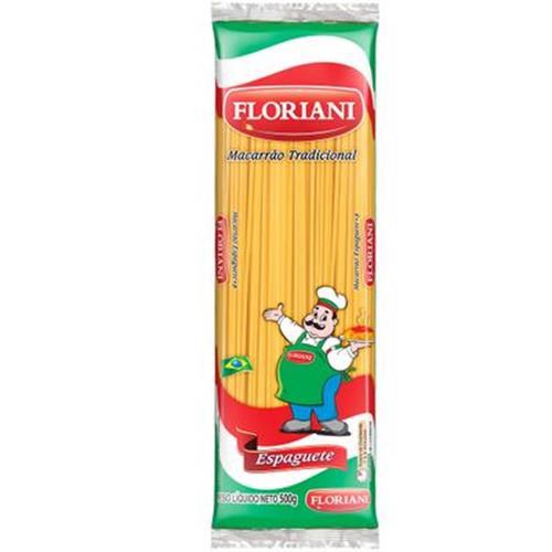 MACARRÃO FLORIANI TRADICIONAL ESPAGUETE 500G