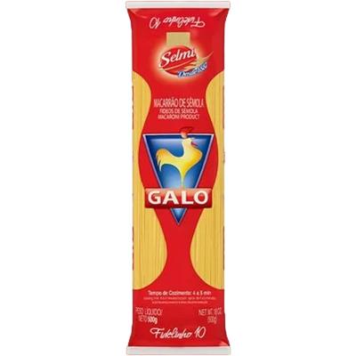MACARRÃO DE SÊMOLA FIDELINHO 10 GALO 500G
