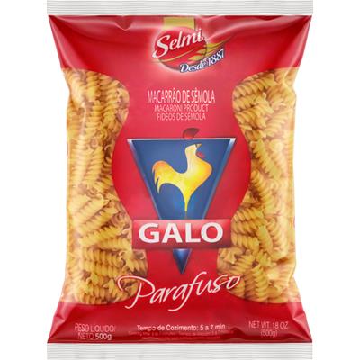 MACARRÃO DE SÊMOLA PARAFUSO GALO 500G