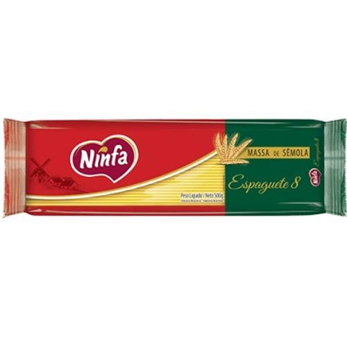 MACARRÃO NINFA DE SÊMOLA ESPAGUETE 500G 