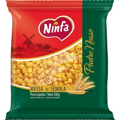 MACARRÃO PADRE NOSSO DE SÊMOLA NINFA 500G