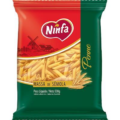 MACARRÃO PENNE DE SÊMOLA NINFA 500G