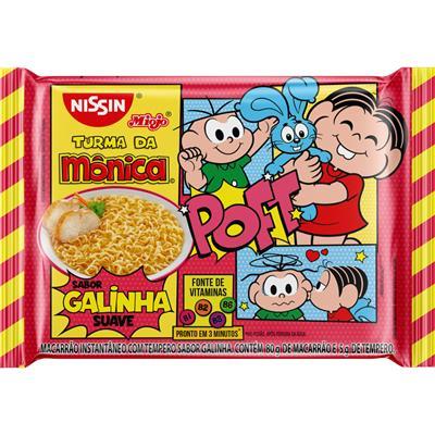 MACARRÃO DE GALINHA TURMA DA MÔNICA NISSIN 85G