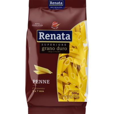 MACARRÃO DE SÊMOLA GRANO DURO PENNE RENATA 500G