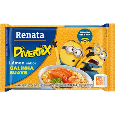MACARRÃO INSTANTÂNEO GALINHA SUAVE RENATA 85G