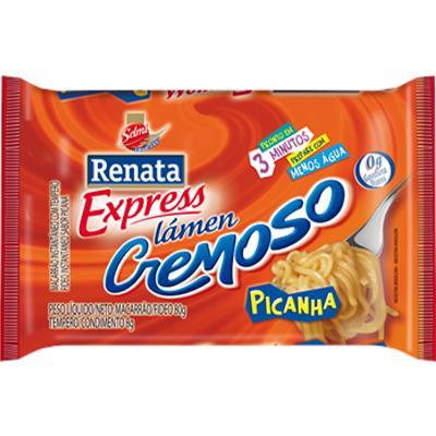 MACARRÃO EXPRESS CREMOSO PICANHA RENATA 88G