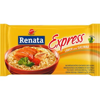 MACARRÃO INSTANTÂNEO LÁMEN GALINHA RENATA 85G