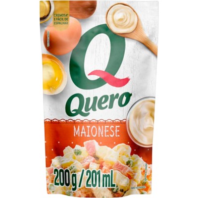 MAIONESE TRADICIONAL QUERO 200G