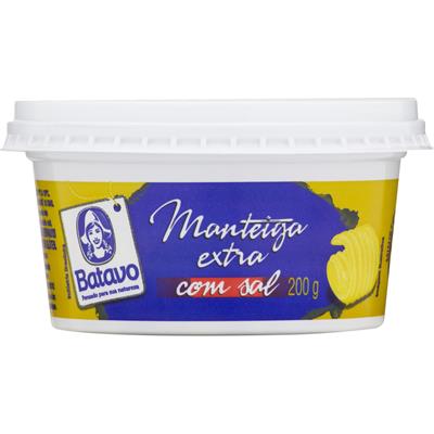 MANTEIGA EXTRA COM SAL BATAVO 200G