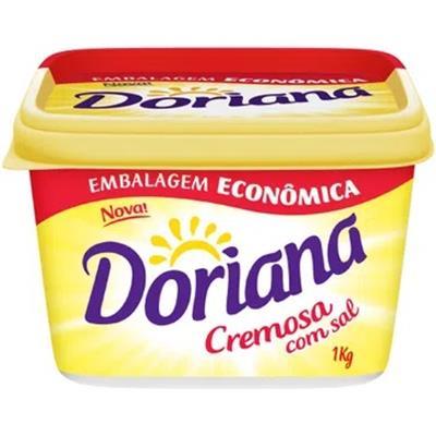 MARGARINA CREMOSA COM SAL DORIANA 1KG