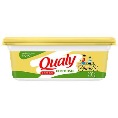 MARGARINA CREMOSA COM SAL QUALY 250G