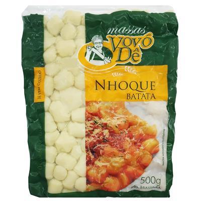 MASSA PARA NHOQUE VOVÓ DÊ BATATA 500G 
