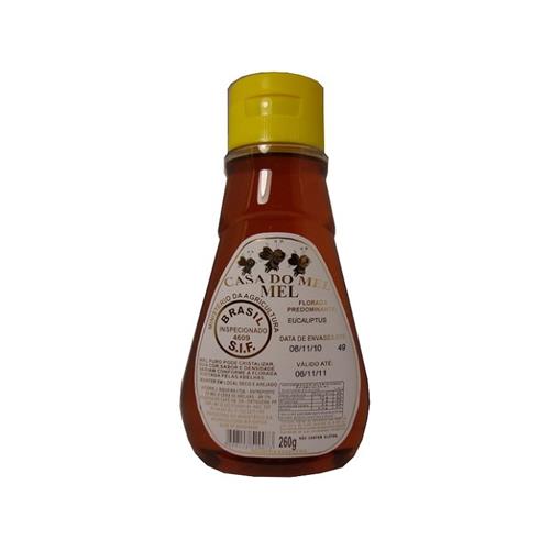 MEL CASA DO MEL EUCALIPTUS BISNAGA 260G 