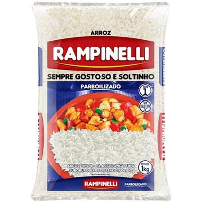 ARROZ PARBOILIZADO TIPO 1 RAMPINELLI 1KG