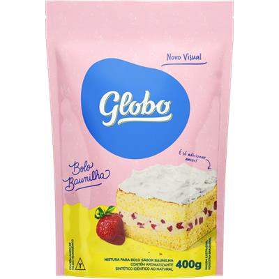 MISTURA PARA BOLO BAUNILHA GLOBO 400G