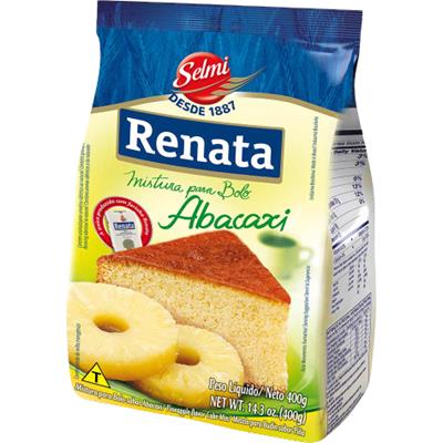 MISTURA PARA BOLO RENATA SABOR ABACAXI 400G