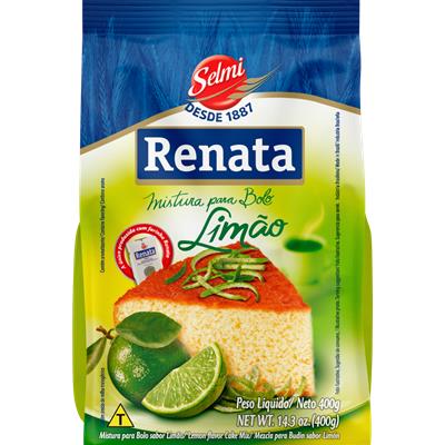 MISTURA PARA BOLO SABOR LIMÃO RENATA 400G