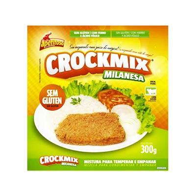MISTURA EMPANAR MILANESA CROCKMIX 300G 