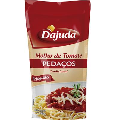 MOLHO DE TOMATE PEDAÇOS TRADICIONAL D'AJUDA 340G