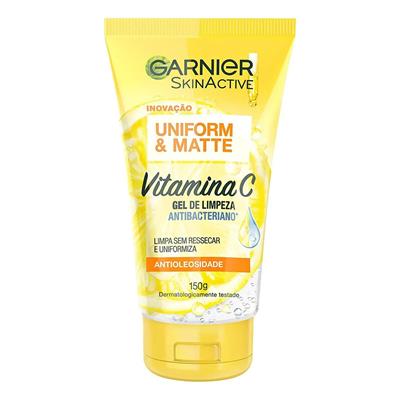 GEL DE LIMPEZA FACIAL ANTIBACTERIANO GARNIER 150G