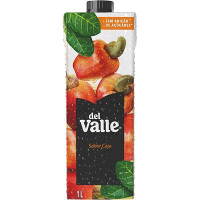 SUCO NÉCTAR SABOR CAJU SEM AÇÚCAR DEL VALLE 1L