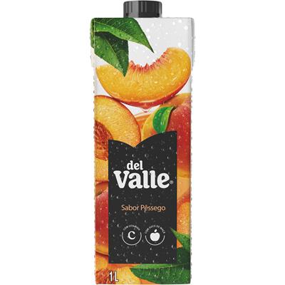 SUCO NÉCTAR SABOR PÊSSEGO DEL VALLE 1L