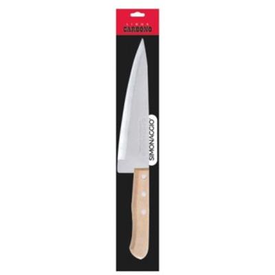 FACA CARBONO ENCARTELADA 8" SIMONAGGIO 1UN