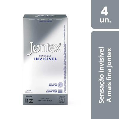 CAMISINHA SENSAÇÃO INVISÍVEL JONTEX 4UN