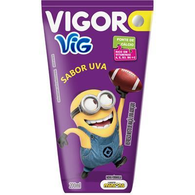 SUCO SABOR UVA MINIONS VIG VIGOR 200ML