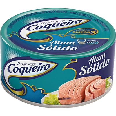 ATUM SÓLIDO COM ÓLEO COQUEIRO 170G