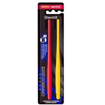 ESCOVA DENTAL CARBOX COLORS WHITENING LEVE DENTIL