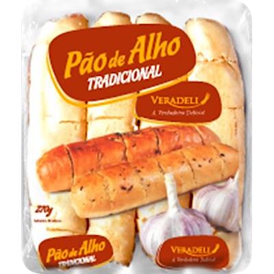 PÃO DE ALHO TRADICIONAL VERADELI 320G
