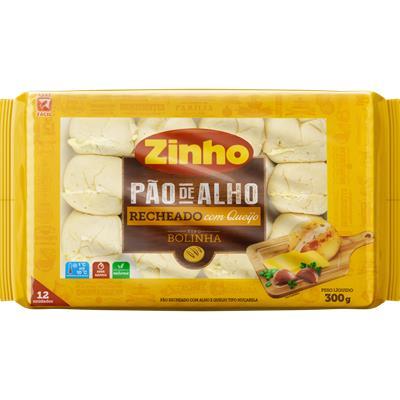 PÃO DE ALHO TIPO BOLINHA COM QUEIJO ZINHO 300G