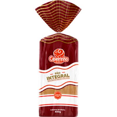 PÃO INTEGRAL CASEIRINHO 450G