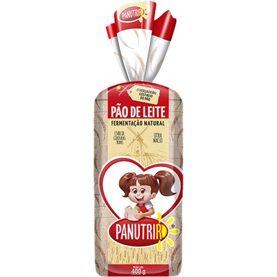 PÃO DE LEITE PANUTRIR 400G